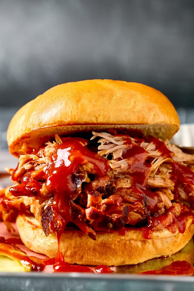 Pulled Pork Sandwich.