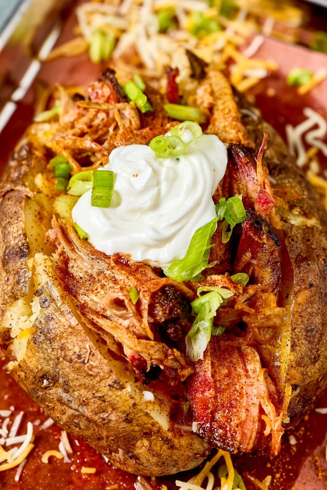 Smokehouse Loaded Baked Potato.